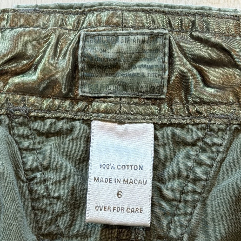 Vintage Y2K Abercrombie & Fitch Military Cargo Pants Womens Size 6 - Picture 3 of 13